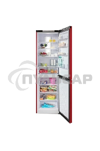 Холодильник Бирюса Б-H980NF красный двухкамерный 240/130л морозила снизу, No Frost