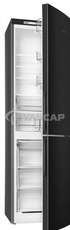 Холодильник Atlant ХМ-4624-151 черный металлик двухкамерный 228/119л морозилка снизу