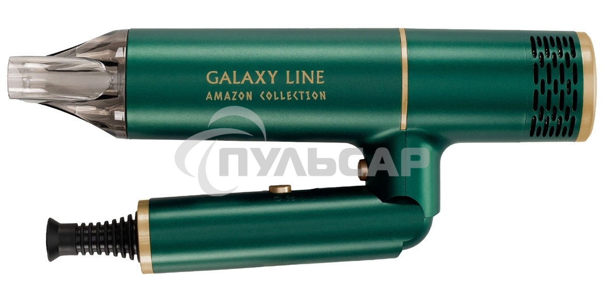 Фен для волос Galaxy Line GL 4360, амазонка, 1600 Вт, зеленый