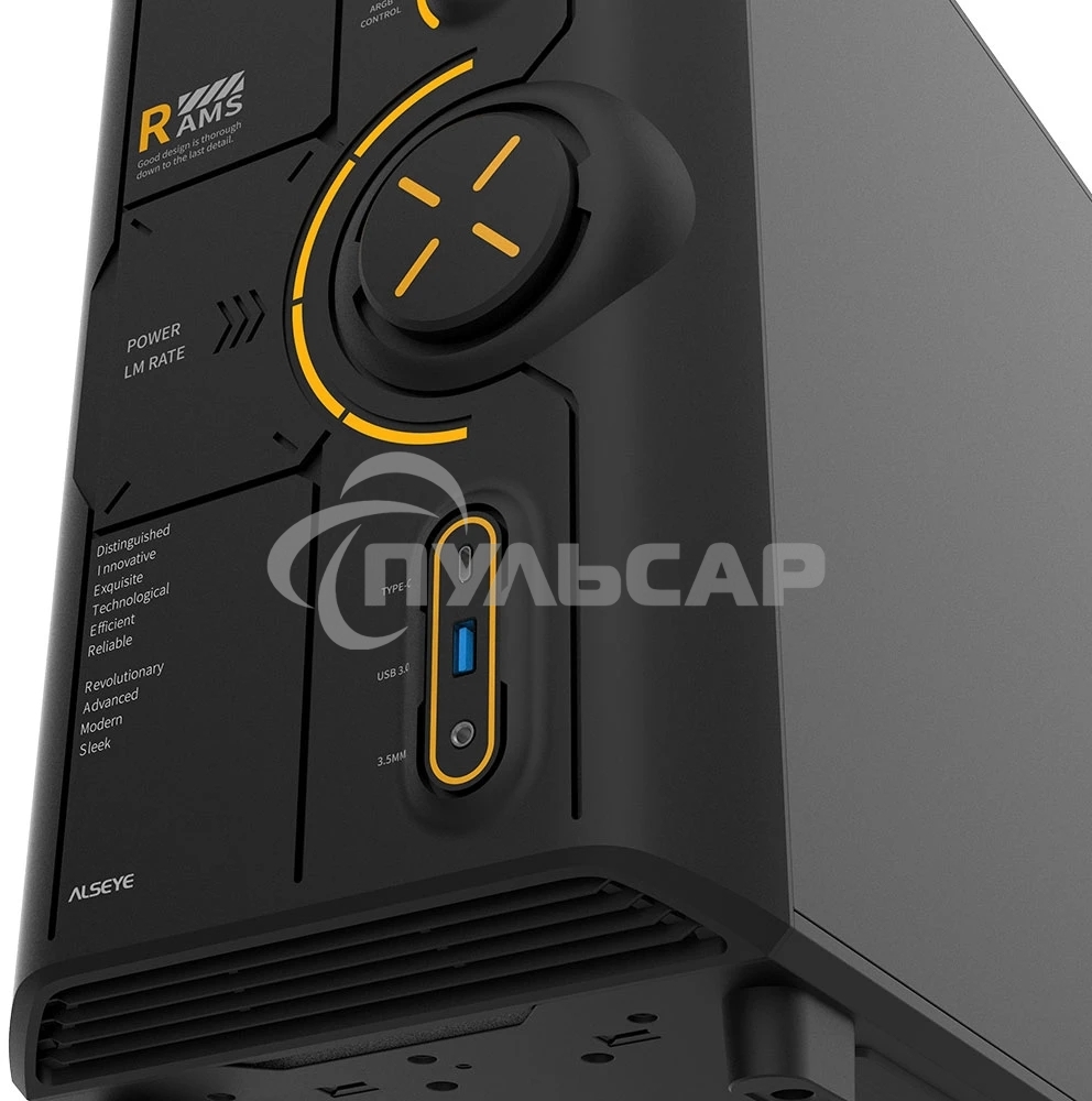 Компьютерный корпус RAMS 2.0 черный Type C