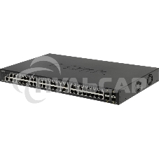 Коммутатор управляемый PoE L2 48 портов 10/100/1000 Мб/с, 4хSFP+, 370 Вт
