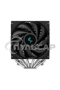 Кулер для процессора DEEPCOOL AG620 черный, 120 мм, алюминий/медь, 1850 об/мин, 29.4 дБ, 4 pin, 260 Вт, 157 мм