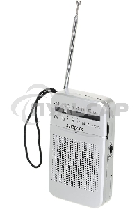 Радиоприемник Сигнал Эфир-01, серебристый
