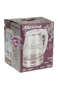 Чайник электрический АКСИНЬЯ КС-1021 белый