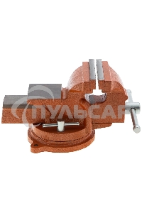 Тиски слесарные SPARTA 100мм поворотные с наковальней 186235