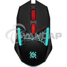 Мышь беспроводная Defender Horrodine GM-237 черный, 3200 dpi, радиоканал, USB, кнопки - 6