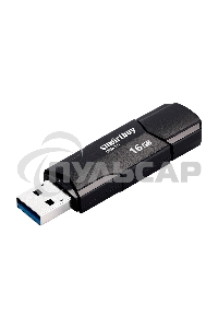 Флешка USB Smartbuy R/W (SB16 GbCLU-K3) UFD 3.0/3.1 016 Gb,CLUE черный