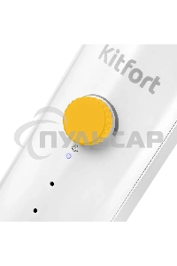 Швабра паровая Kitfort КТ-1048-1 белый/желтый