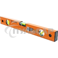 Уровень алюминиевый ВИХРЬ 400мм фрезерованный 3 глазка