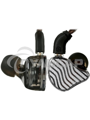 Наушники внутриканальные Fiio JH3 1.2м черный проводные в ушной раковине (80001881)