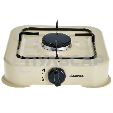 Плитка газовая АКСИНЬЯ КС-105 1 конф, бежевый (5)