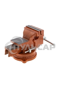 Тиски слесарные SPARTA 100мм поворотные с наковальней 186235