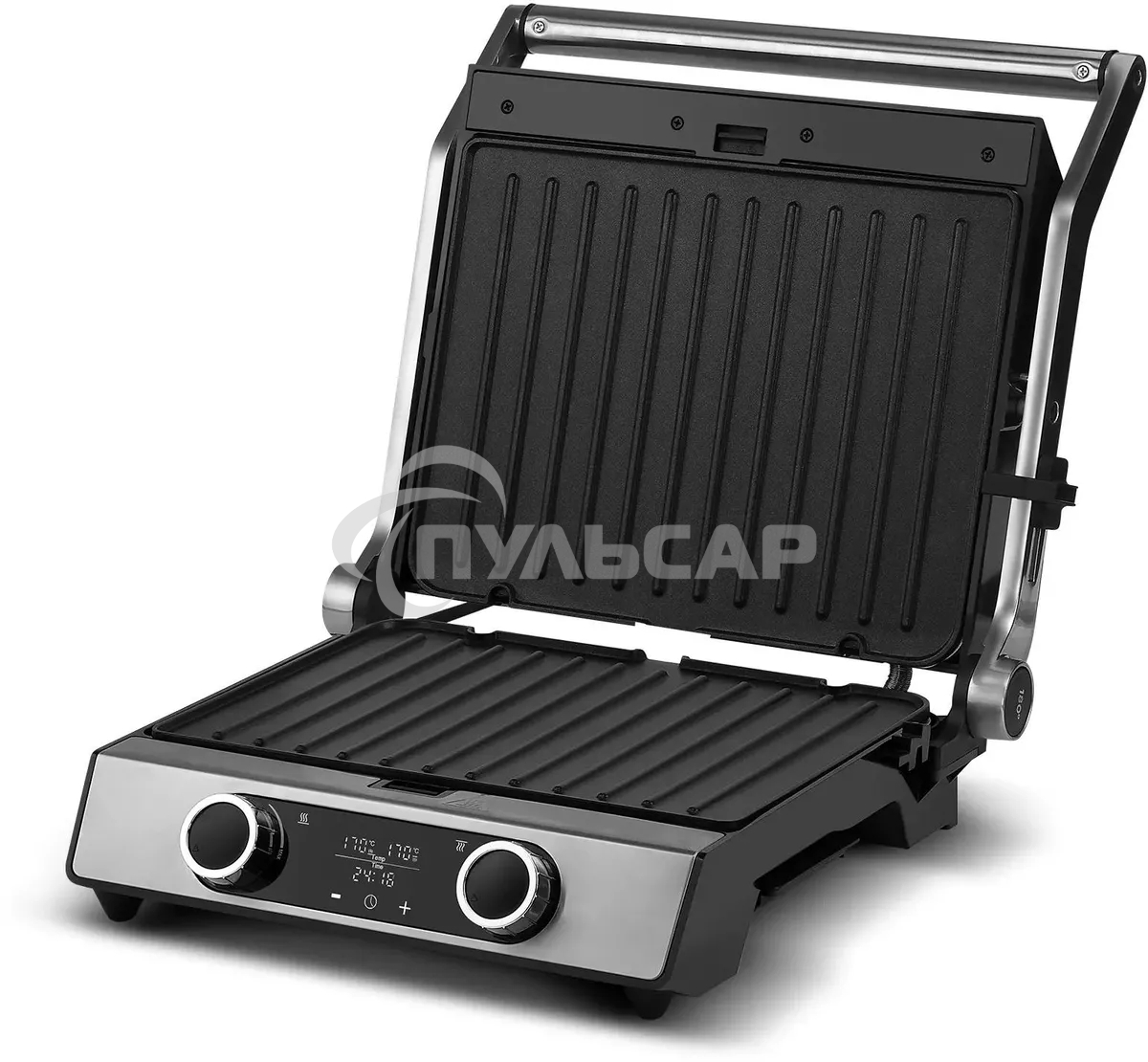 Электрогриль Galaxy Line GL2984 2200Вт серебристый