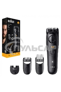 Триммер Braun BT5520 черный (насадок в компл:3шт)