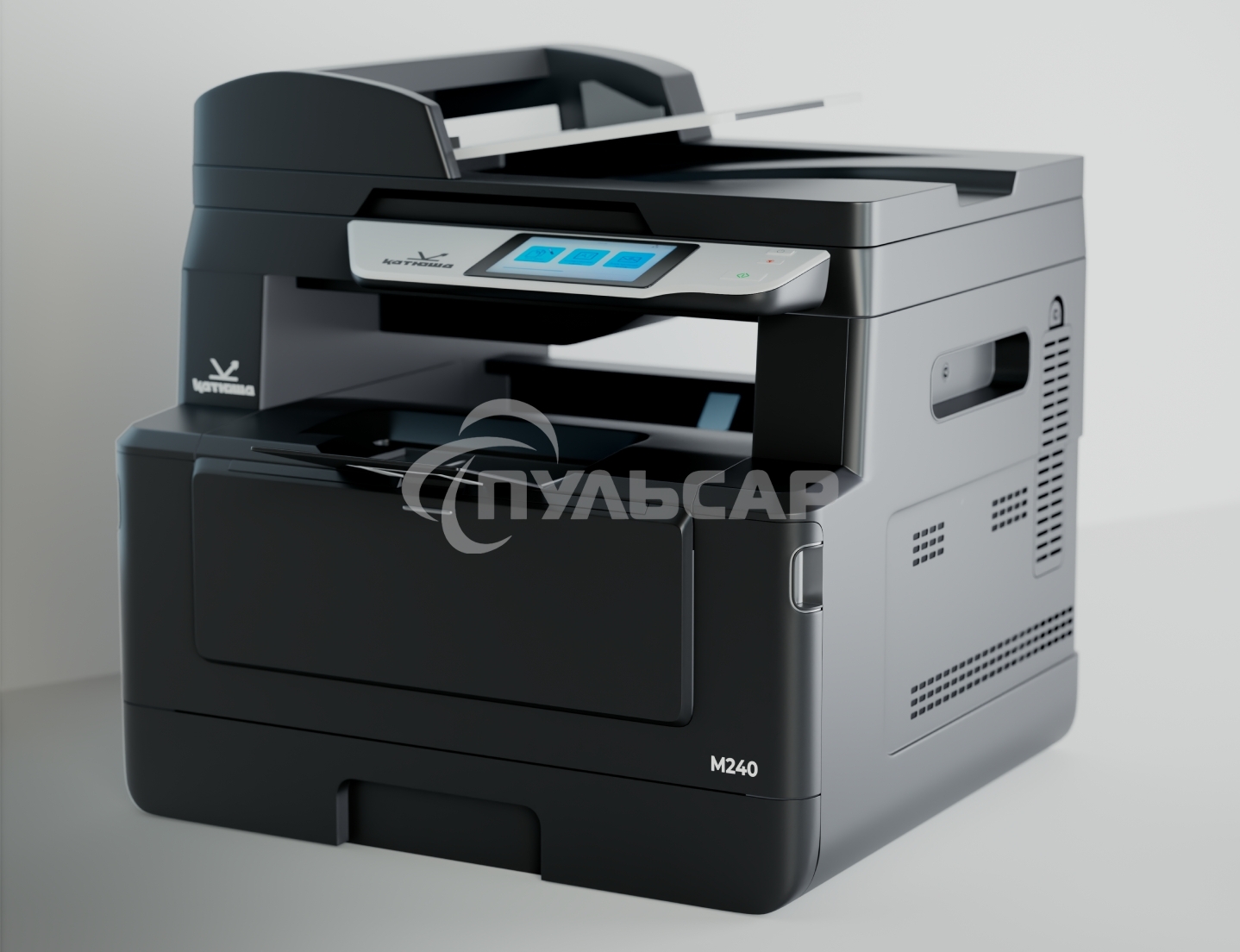 МФУ лазерный Катюша M240, A4, ч/б, 40 стр/мин., скан. до 37 стр/мин., 1200 x 1200 dpi (печать) 600 x 600 dpi (скан.), Ethernet, USB