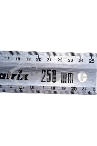 Угольник Matrix 250мм алюминиевый литой