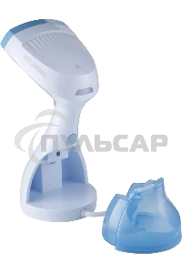 Отпариватель ручной Hyundai H-HS03008 1500Вт белый/голубой