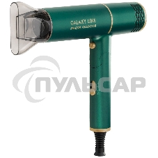 Фен для волос Galaxy Line GL 4360, амазонка, 1600 Вт, зеленый