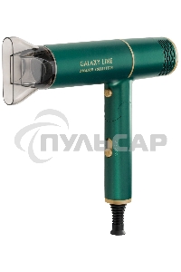 Фен для волос Galaxy Line GL 4360, амазонка, 1600 Вт, зеленый