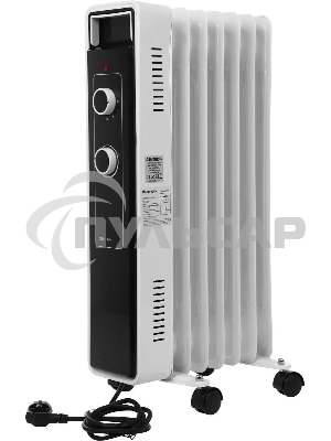 Обогреватель масляный Centek CT-6222-7 (7 секций) белый, 600/900/1500 Вт, 15 м2, 3 режима, термостат