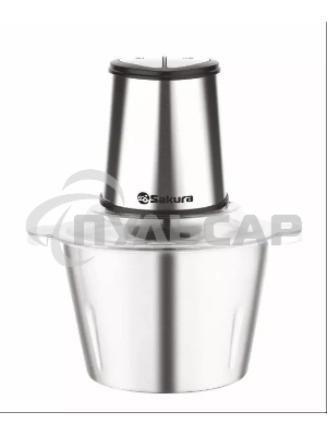 Чоппер SAKURA SA-6246BS 600Вт 2 л стальная чаша