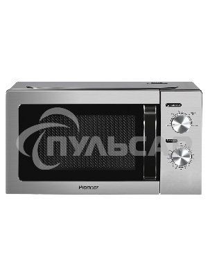 Микроволновая печь Pioneer MW212M серебристый 20л 700Вт поворотный механизм