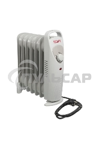 Обогреватель масляный Ресанта ОММ-7Н (7 секций) белый, 700 Вт, 10 м2, термостат 67/3/1