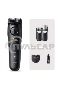 Триммер Braun BT5520 черный (насадок в компл:3шт)