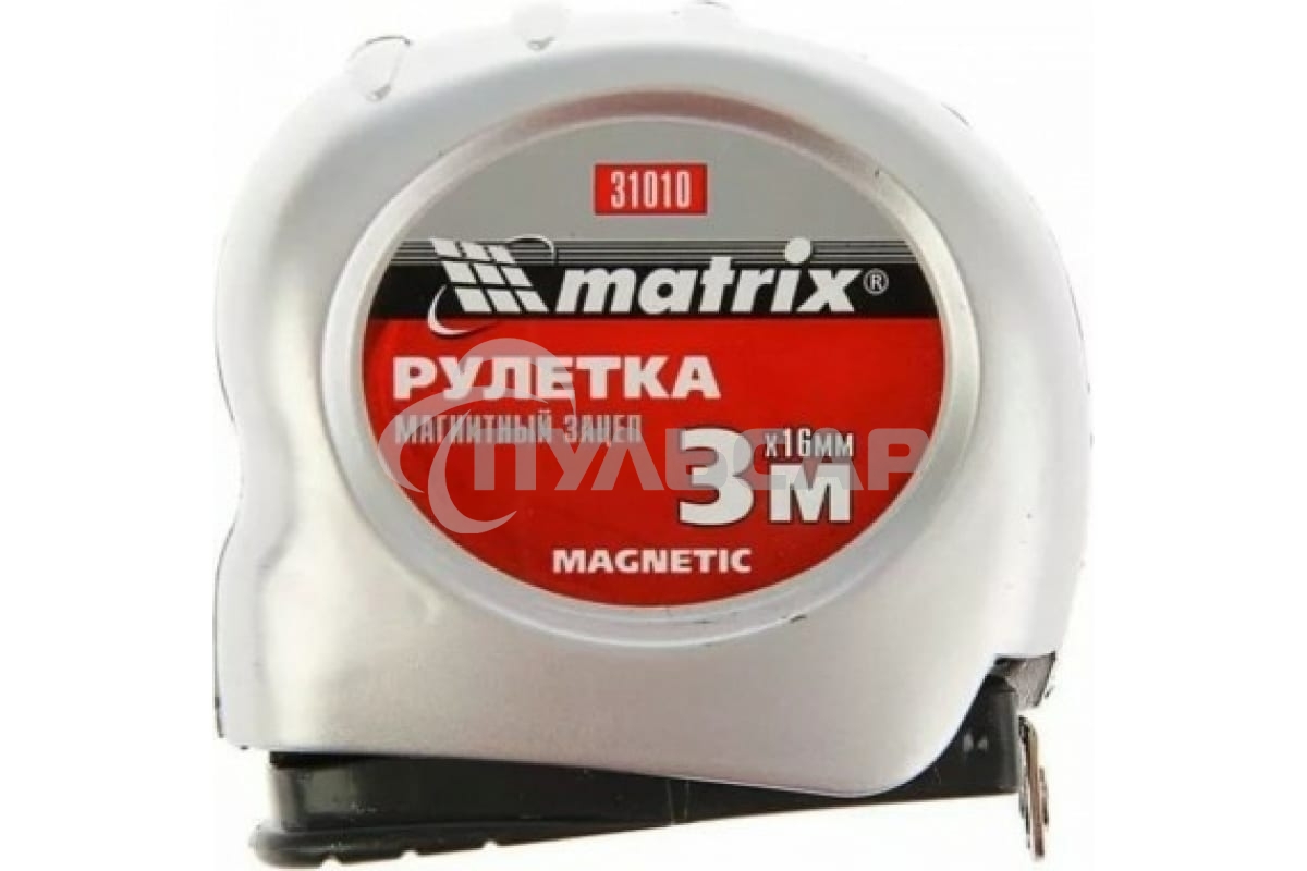 Рулетка Matrix magnetic 3мх16мм магнитный зацеп