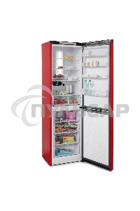 Холодильник Бирюса Б-H980NF красный двухкамерный 240/130л морозила снизу, No Frost