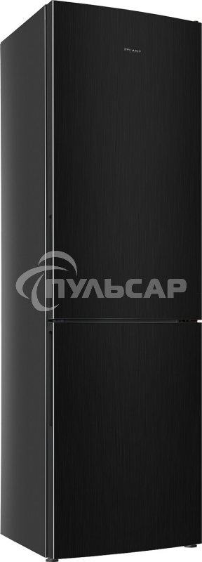 Холодильник Atlant ХМ-4624-151 черный металлик двухкамерный 228/119л морозилка снизу
