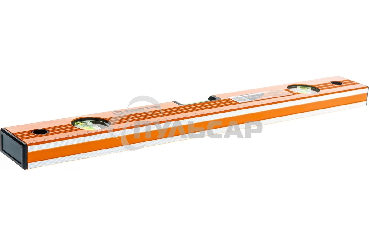 Уровень алюминиевый ВИХРЬ 400мм фрезерованный 3 глазка