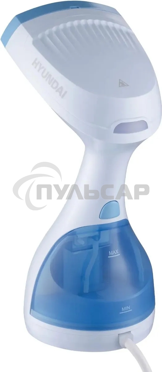 Отпариватель ручной Hyundai H-HS03008 1500Вт белый/голубой