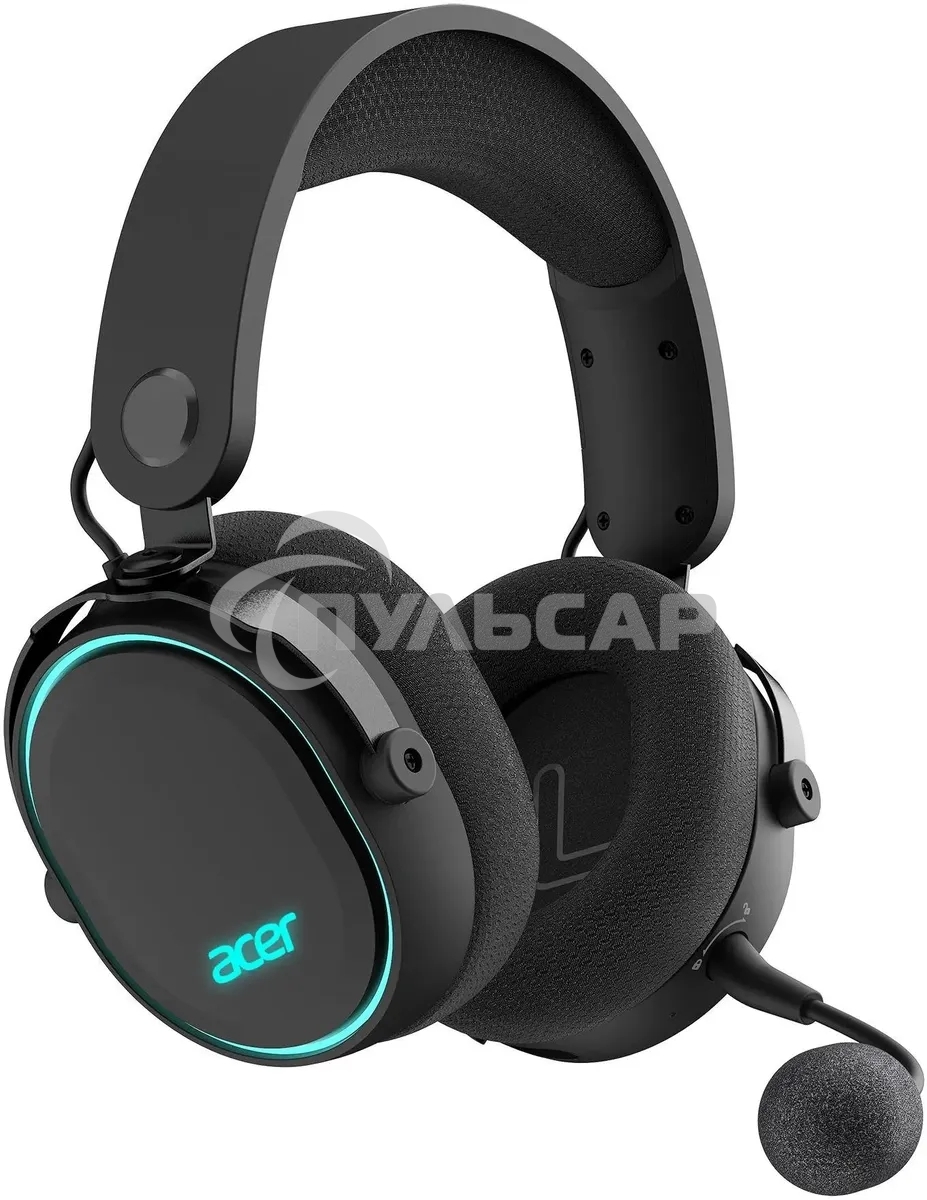 Наушники с микрофоном Acer OHR303 черный мониторные BT/Radio оголовье (ZL.HDSEE.009)