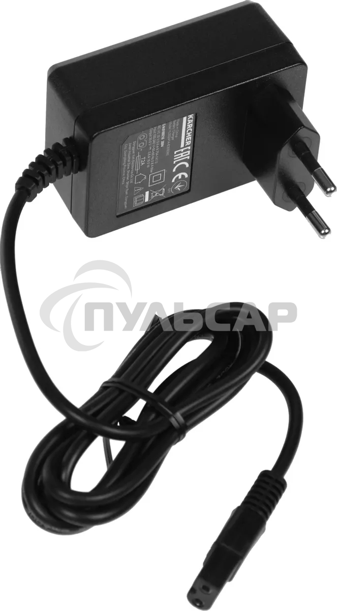 Пылесос вертикальный/ручной Karcher VC 6 Cordless ourFamily Car черный/белый, питание от аккумулятора, 250 Вт, уборка сухая, пылесборник 0.8 л, работа от АКБ max 50 мин