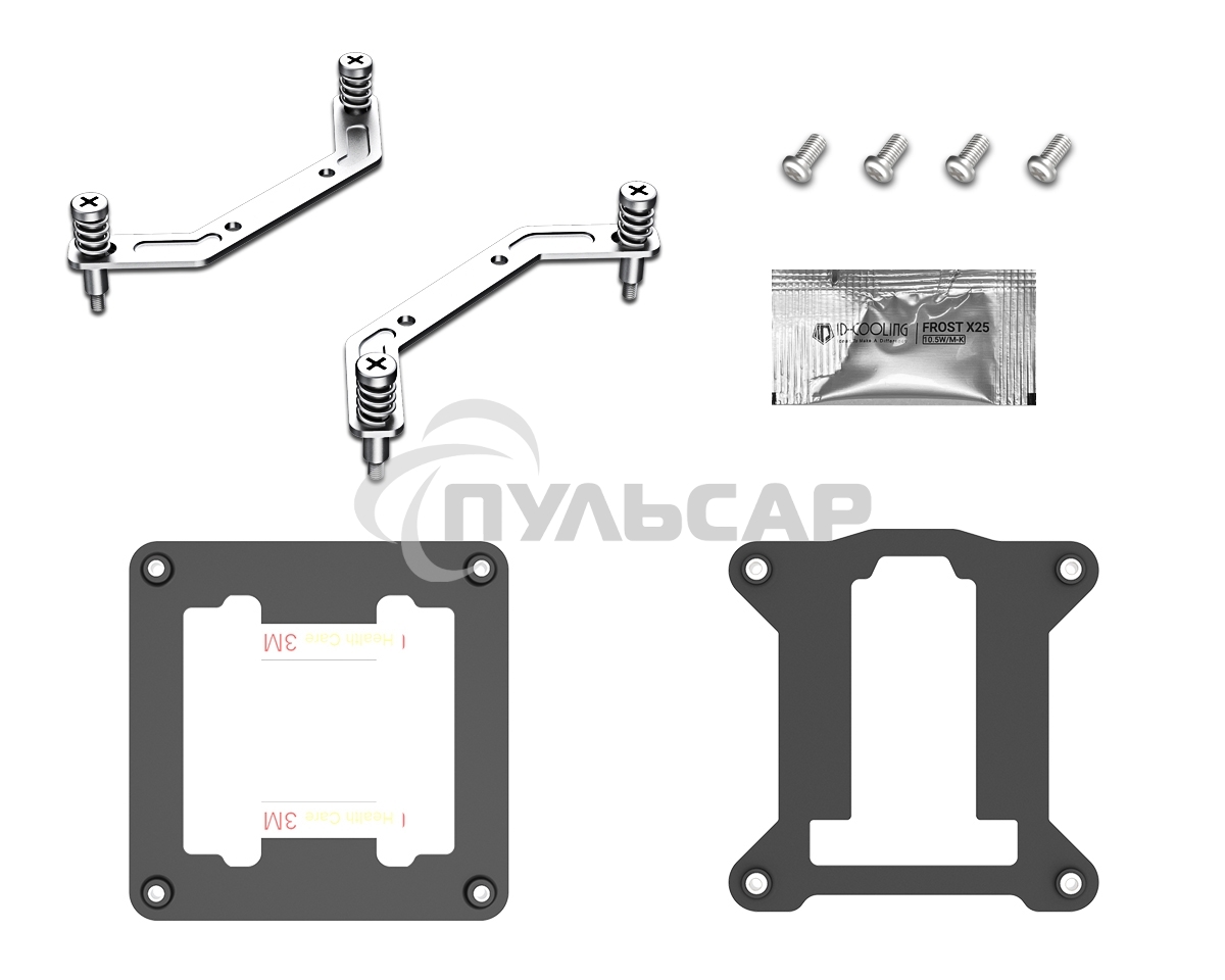 Кулер ID-COOLING IS-28i BLACK черный 92мм 3600rpm 35.8db 65W 28мм