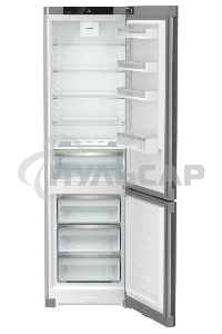 Холодильники Liebherr Pure CNsdc 5703-22 001 серебристый SmartSteel двухкамерный 266/94л морозилка снизу