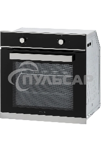 Духовой шкаф электрический встраиваемый Krona ASTRO 60 S черный/нержавеющая сталь
