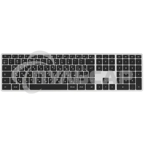 Клавиатура беспроводная Satechi Slim X3 Bluetooth Backlit Keyboard, Bluetooth, Серебристый ST-BTSX3S-RU