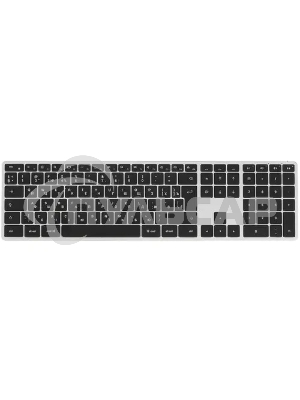Клавиатура беспроводная Satechi Slim X3 Bluetooth Backlit Keyboard, Bluetooth, Серебристый ST-BTSX3S-RU