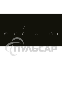 Электрическая варочная панель LEX EVH 320A BL Hi-Light, независимая, черный