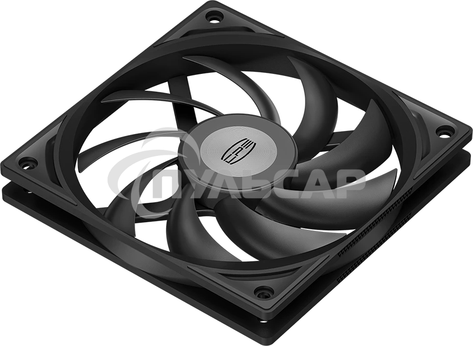 Кулер для процессора PCCooler RC600-67 (125W, 4-pin PWM, 67.5mm, Al, 4x6mm, 1x120мм, 62.5CFM, 32.5dBA, 2300RPM, S: 1851/1700/1200/115X, AM5/AM4, черный)