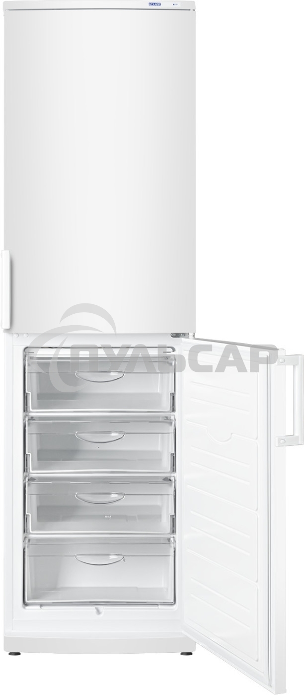 Холодильник Atlant XM-4025-000 белый двухкамерный 225/139л морозилка снизу
