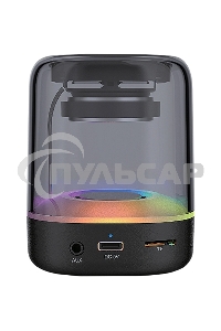 Акустическая система QUMO Plasma mini ВТ 0081 3 ВТ объемное звучание RGB