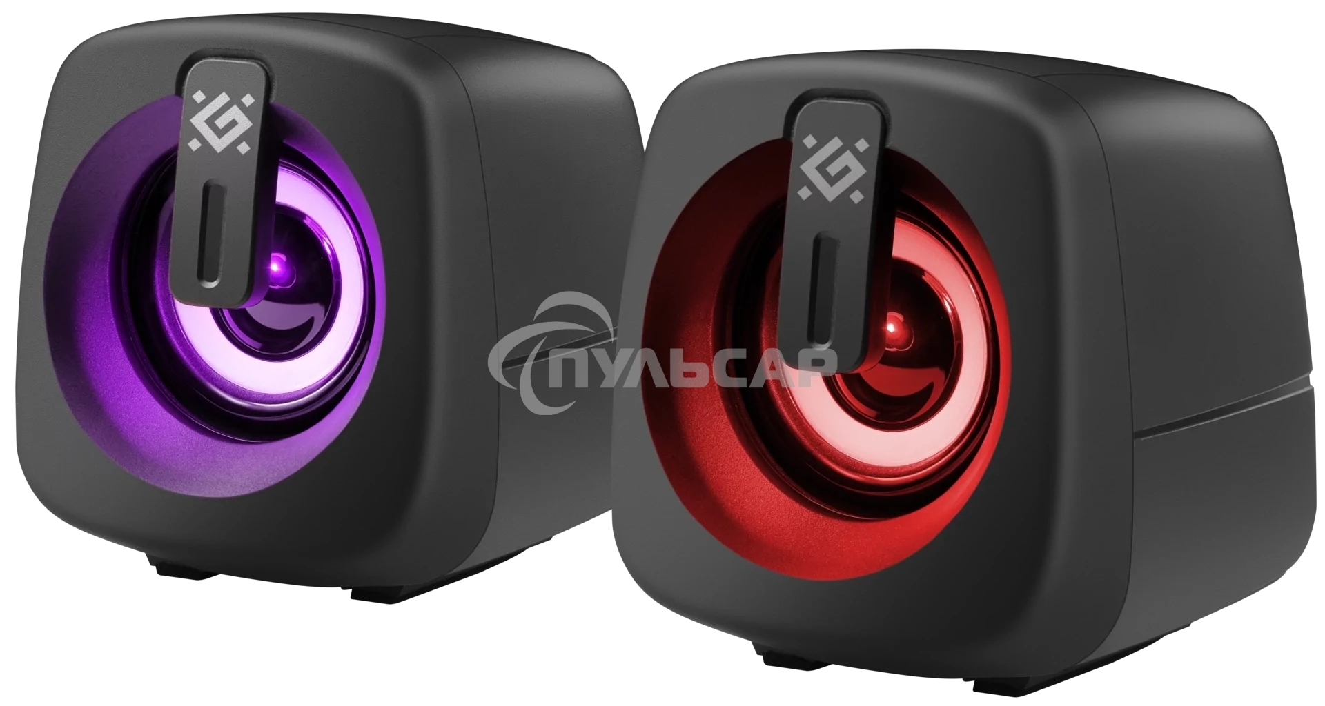 Компьютерная акустика Defender J1 6Вт, подсветка, питание от USB