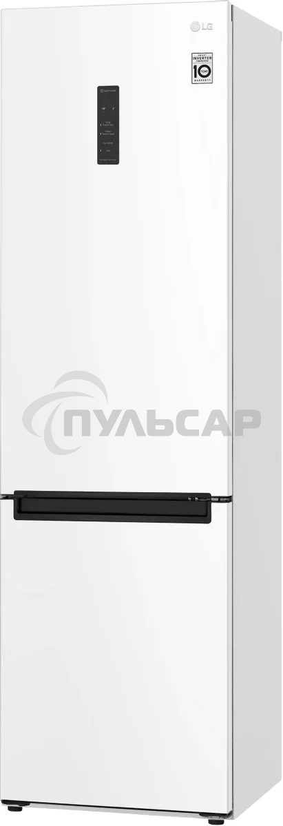 Холодильник LG GA-B509LQYL белый двухкамерный 277/107л морозилка снизу, No Frost