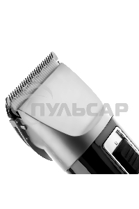 Машинка для стрижки BRAYER BR3402, LED-дисплей, 4 насад, турбо, титан. покр, регу. высоты лезвий