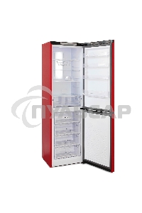 Холодильник Бирюса Б-H980NF красный двухкамерный 240/130л морозила снизу, No Frost