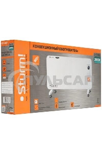 Конвектор Sturm! CH2000D, белый, 2000 Вт, 25 м2, дисплей, электронный термостат