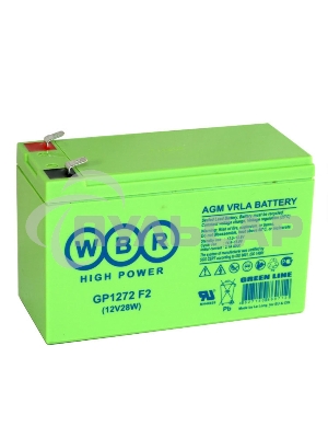 Батарея WBRGP1272 F2 (12V28W) 12В 7.2А.ч